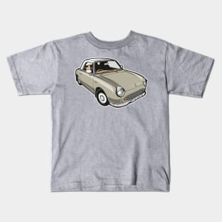 Nissan Figaro Topaz Mist Kids T-Shirt